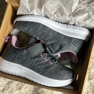 Brand New Gray and Pink Kids Shoes for Girl